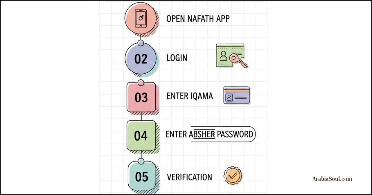 How to Reset Nafath Login Password