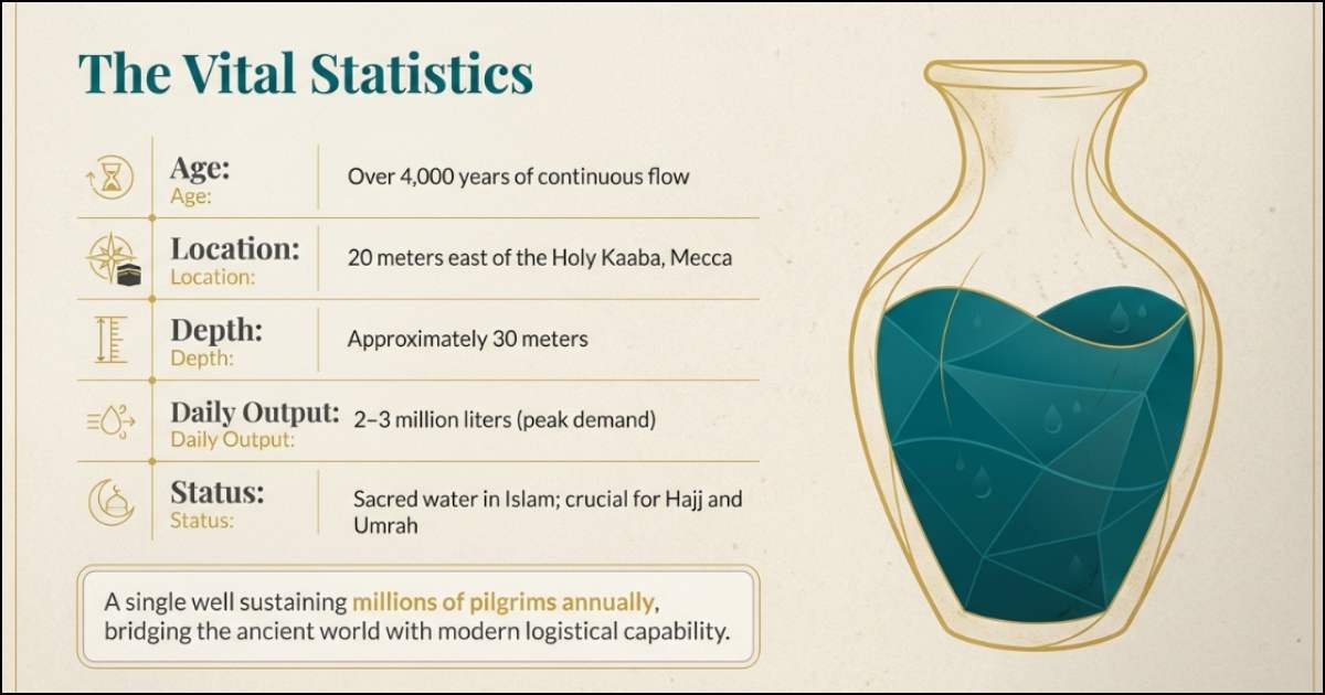 Location and Structure of Zamzam Well