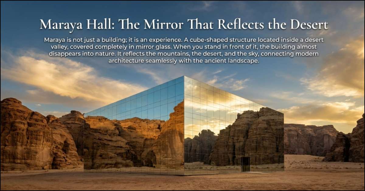 Maraya Hall - Mirror That Reflects the Desert