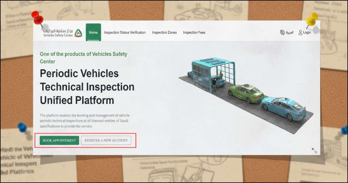 Vehicle Inspection Process (Fahas Appointment)