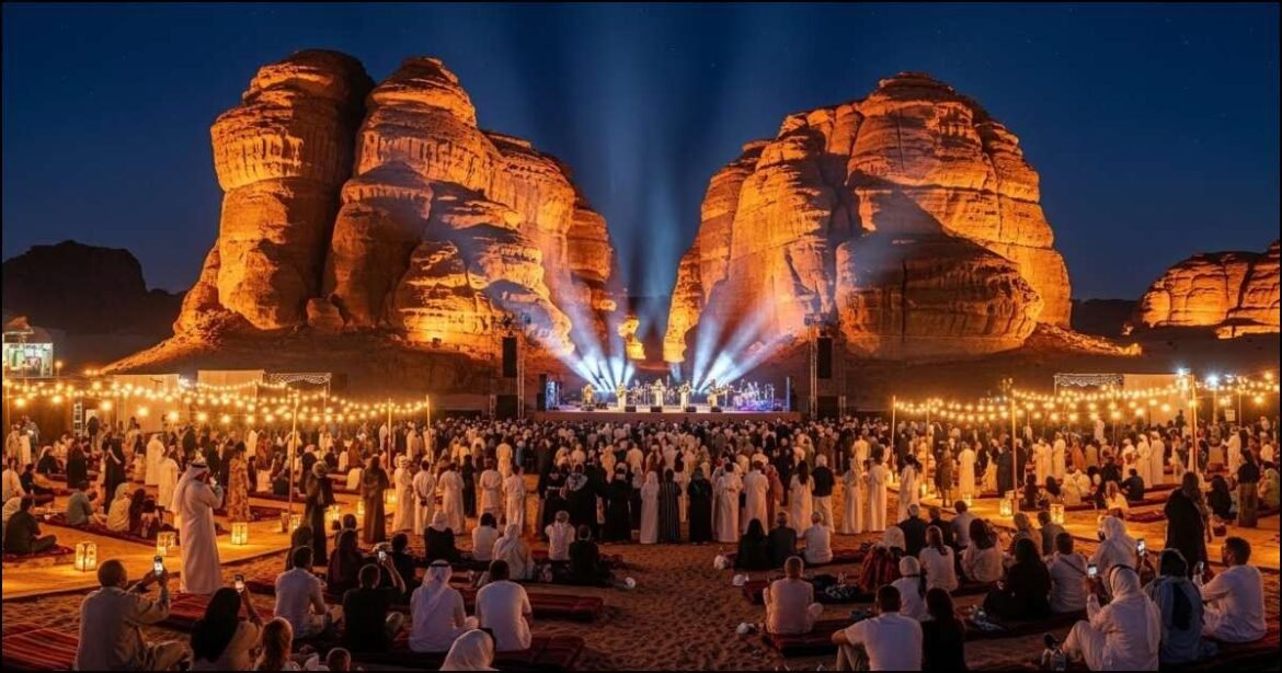 Winter at Tantora Festival AlUla Saudi Arabia